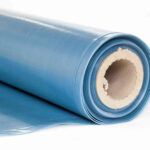 PE folie 0,40 gevouwen 25m x 4m